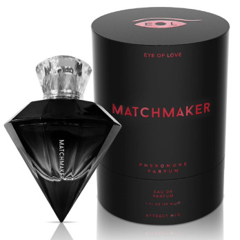 Eye Of Love  Matchmaker Black Diamond Pheromone Perfume Attract Him 30 Ml