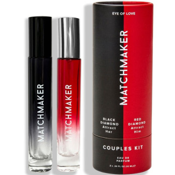 Eye Of Love  Matchmaker Pheromone 2Pc Set Couples Kit Attract Her  Him 20 Ml