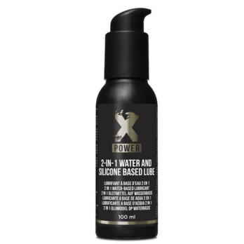 Xpower 2In1 Water And Silicone Based Lube 100 Ml