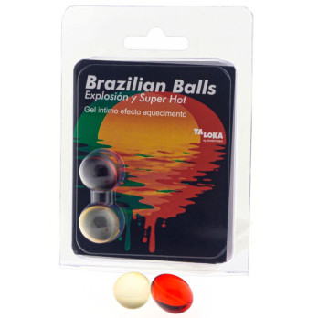 Taloka  2 Brazilian Balls Super Hot Effect Exciting Gel