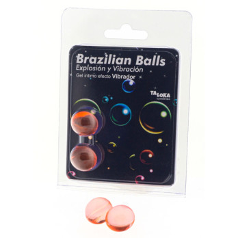 Taloka  2 Brazilian Balls Vibrating Effect Exciting Gel