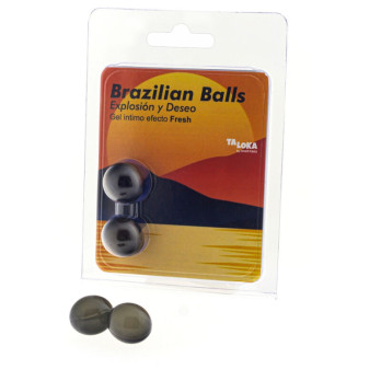 Taloka  2 Brazilian Balls Fresh Effect Exciting Gel