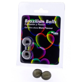 Taloka  2 Brazilian Balls More Flavour Effect Exciting Gel