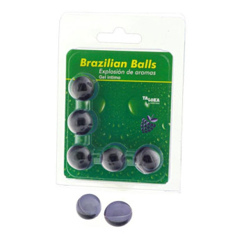 Taloka  5 Brazilian Balls Berries Intimate Gel