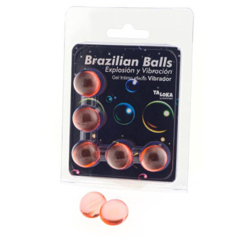 Taloka  5 Brazilian Balls Vibrating Effect Exciting Gel