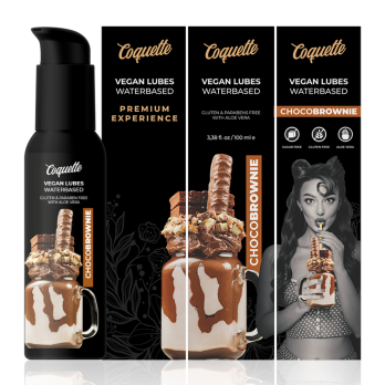 Coquette Chic DesireTrade  Premium Experience Vegan Chocobrownie Lubricant 100Ml