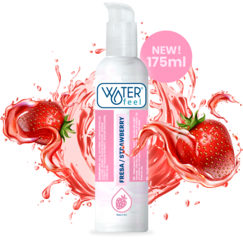 WaterfeelTrade  Strawberry Water Based Lubricant 175 Ml