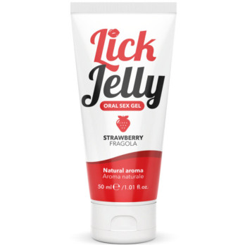 Lick Jelly Strawberry Lubricant 50 Ml