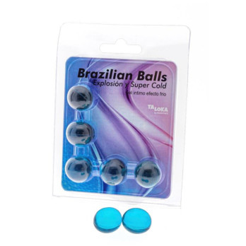 Taloka  5 Brazilian Balls Cold Effect Exciting Gel