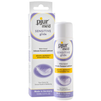 Pjur Med Sensitive Glide Water Based Lubricant 100 Ml