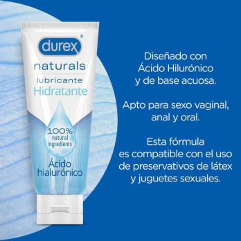 Durex  Naturals Moisturizing Lube 100 Ml