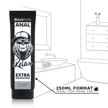 Black Hole™  Water Base Gel Anal Dilation 250 Ml