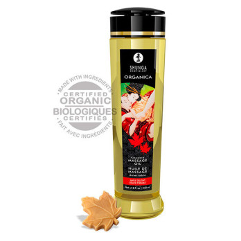 Shunga  Organic Edible Erotic Massage Oil 240Ml  Maple Delight