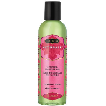 Kamasutra Natural Massage Oil Strawberry Dreams 59 Ml