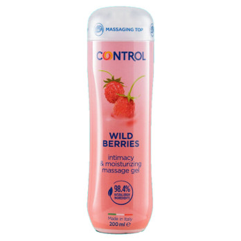 Control Massage Gel 3 In 1 Wild Berries 200 Ml