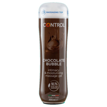 Control Massage Gel 3 In 1 Chocolate Bubble 200 Ml