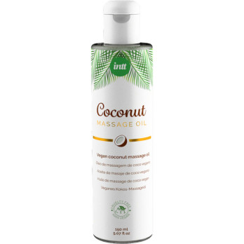 Intt  Sweet Vegan Massage Oil With Relaxing Coconut Flavored