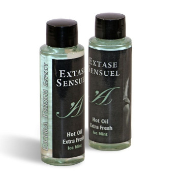 Extase Sensuel Hot Oil Extra Fresh Ice 100Ml