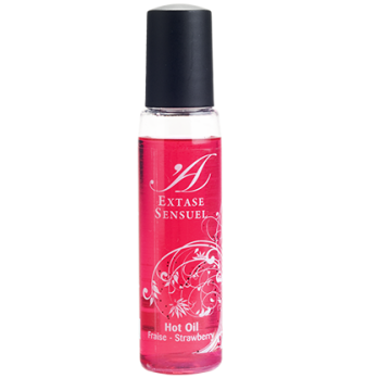 Extase Sensuel Hot Oil Strawberry Travel 35Ml