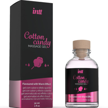 Intt  Massage Gel With Cotton Candy Flavor And Heating Effect