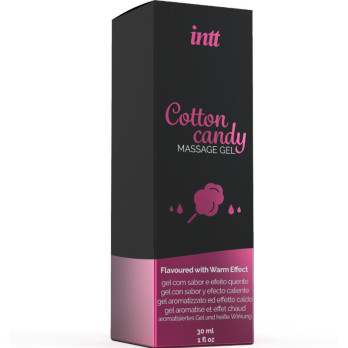 Intt  Massage Gel With Cotton Candy Flavor And Heating Effect