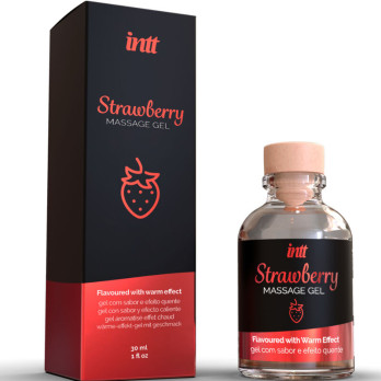 Intt  Hot Effect Strawberry Flavor Massage Gel