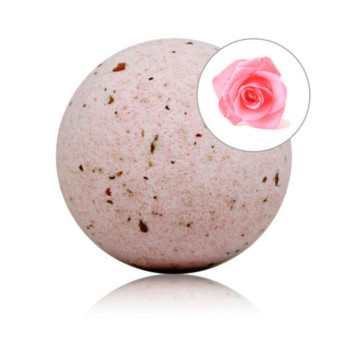 Taloka  Roses Scented Bath Bomb With Rose Petals