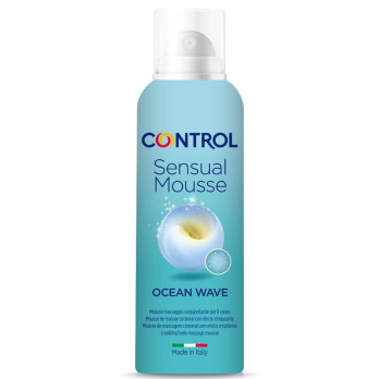 Control Mousse Sensual Wave Massage Cream 125 Ml