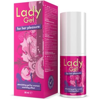 Lady Gel For Ger Pleasure Gel Stimulating Gel Warming Effect 30 Ml