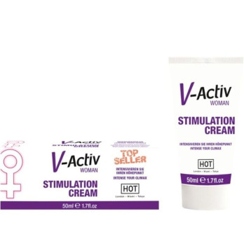 Hot  VActiv Stimulation Cream Woman 50Ml