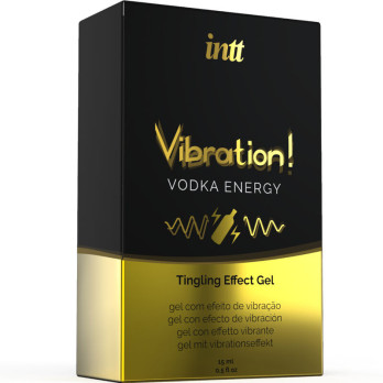 Intt  Powerful Intimate Stimulant Liquid Vibrating Gel Vodka 15Ml