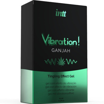 Intt  Powerful Intimate Stimulant Liquid Vibrating Gel Cannabis 15Ml