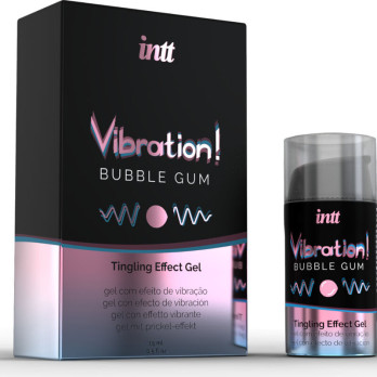 Intt  Powerful Intimate Stimulant Liquid Vibrating Gum Gum 15Ml