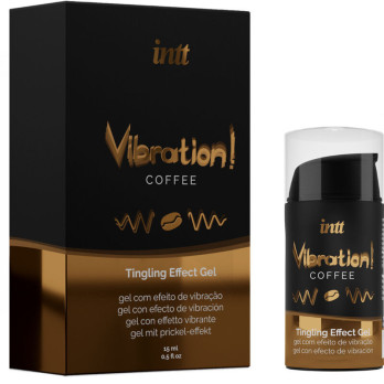 Intt  Powerful Intimate Stimulant Liquid Vibrating Gel Caf 15Ml