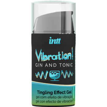 Intt  Powerful Intimate Stimulant Liquid Vibrator Gel Gin  Tonic 15Ml