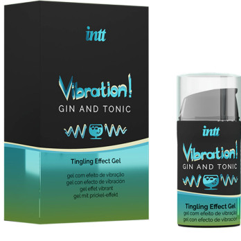 Intt  Powerful Intimate Stimulant Liquid Vibrator Gel Gin  Tonic 15Ml