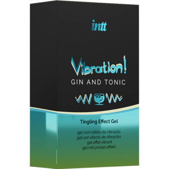 Intt  Powerful Intimate Stimulant Liquid Vibrator Gel Gin  Tonic 15Ml