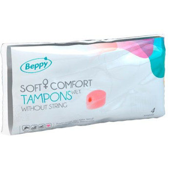 Beppy  Soft Comfort Tampons Wet 4 Units