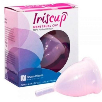 Iriscup  Small Pink Month Cup A + Free Sterilizer Bag