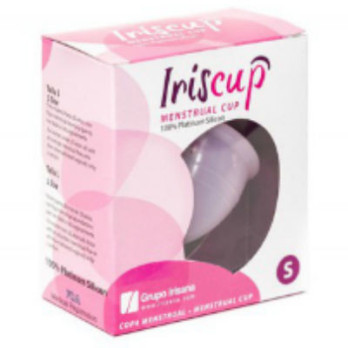 Iriscup  Small Pink Month Cup A + Free Sterilizer Bag