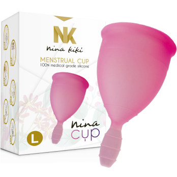 Nina Cup Menstrual Cup Size Pink L