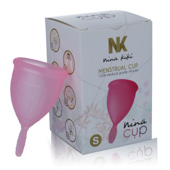 Nina Cup Menstrual Cup Size Pink S