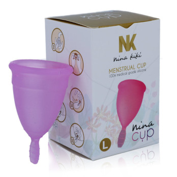 Nina Cup Menstrual Cup Size Purple L