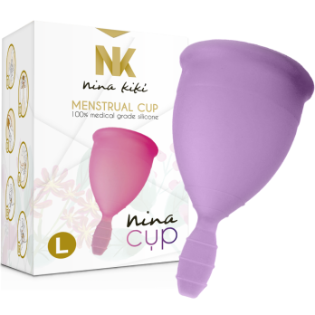 Nina Cup Menstrual Cup Size Purple L