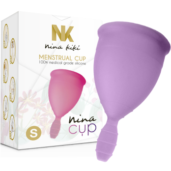 Nina Cup Menstrual Cup Size Purple S