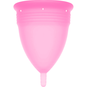 Stercup Menstrual Cup Size L Pink Color Fda Silicone