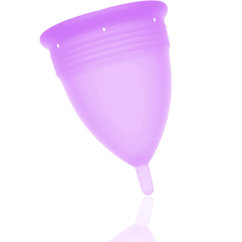 Stercup Menstrual Cup Size L Purple Color Fda Silicone