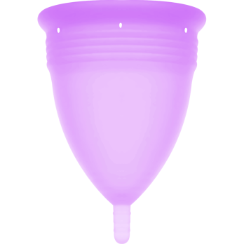 Stercup Menstrual Cup Size L Purple Color Fda Silicone