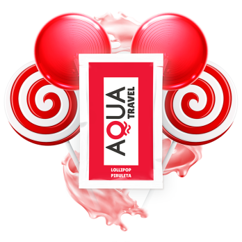 Aqua Travel Lollipop Flavour Waterbased Lubricant  6 Ml