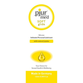 Pjur Med Soft Glide Silicone Lubricant 1.5 Ml